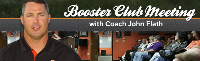 Booster Club Meeting with Coach John Flath