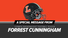 A Special Message from former Dreadnaught Football player Forrest Cunningham